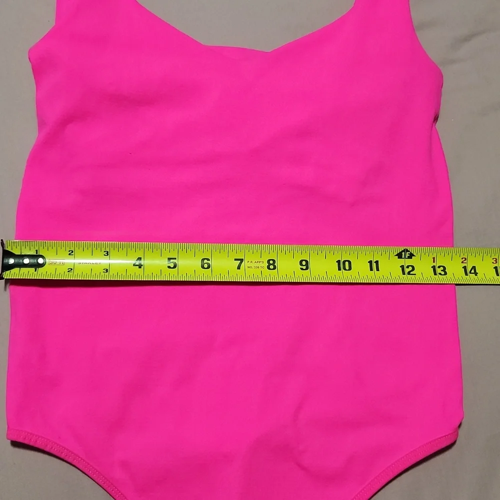 FREE PEOPLE INTIMATELY Pink Women's One-Piece Swimsuit SIZE M-L - Picture 7 of 9
